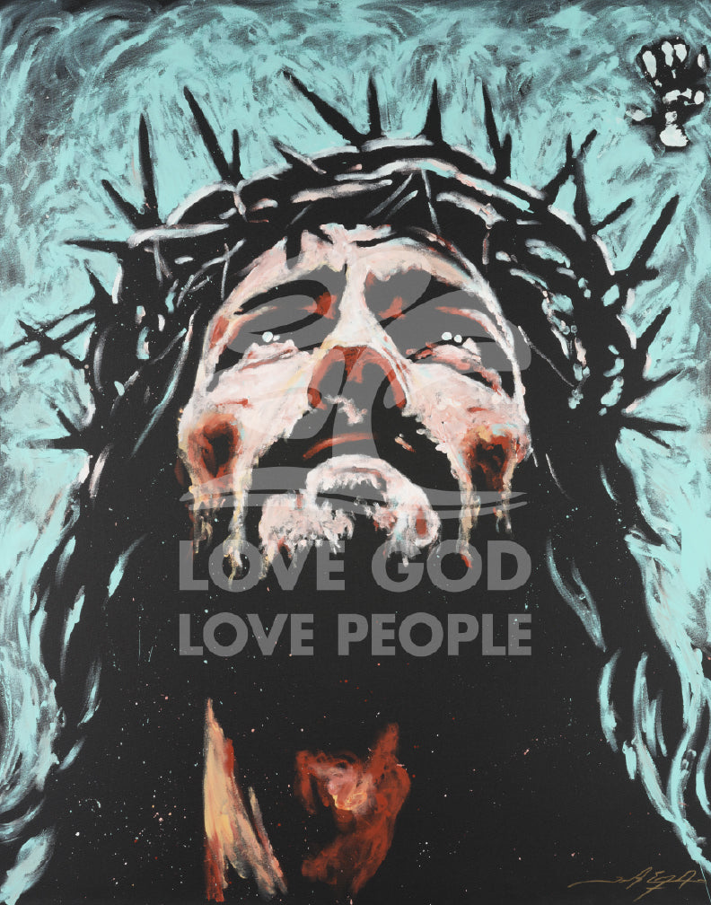 His Love - Good Friday Print